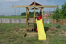 Playset from front on a bright day.JPG